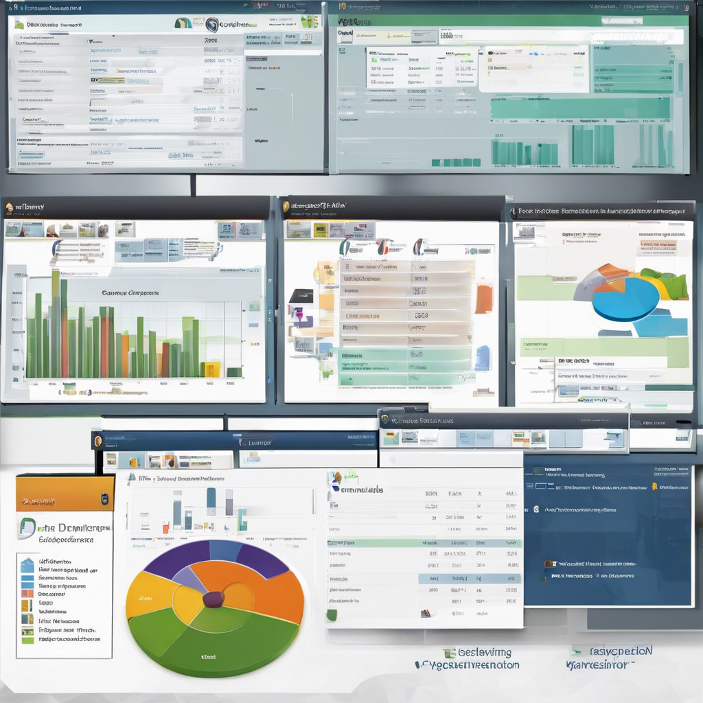 black flat screen computer monitor